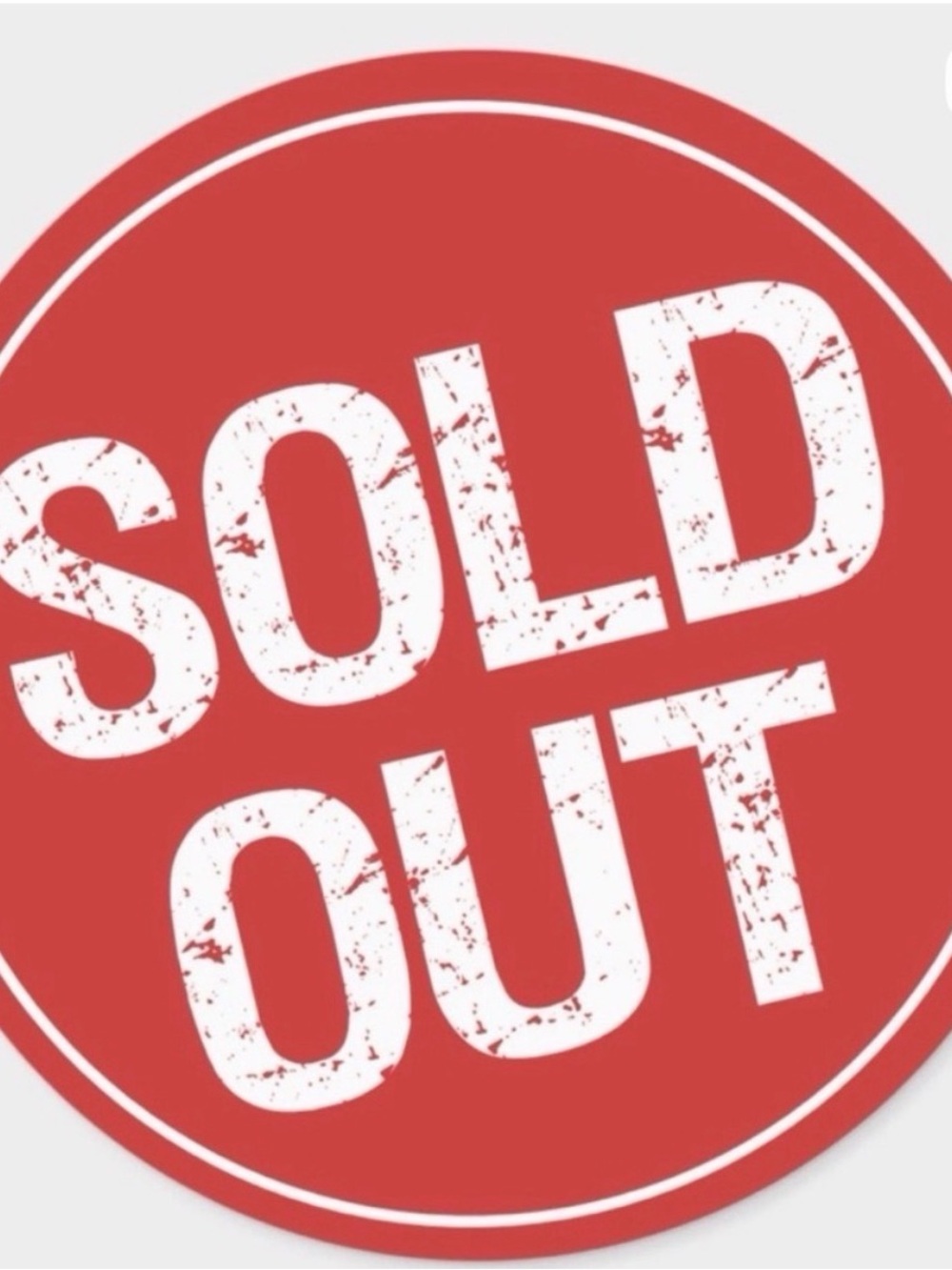 SOLD OUT DO NOT BUY